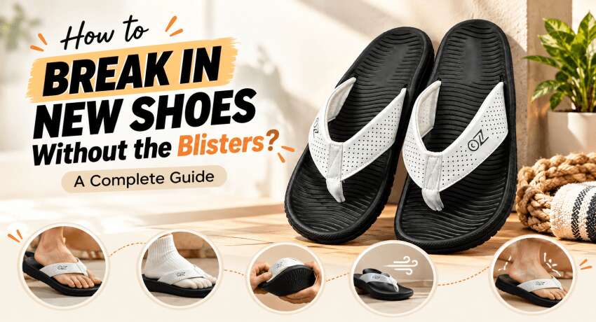 How to Break In New Shoes Without the Blisters: A Complete Guide