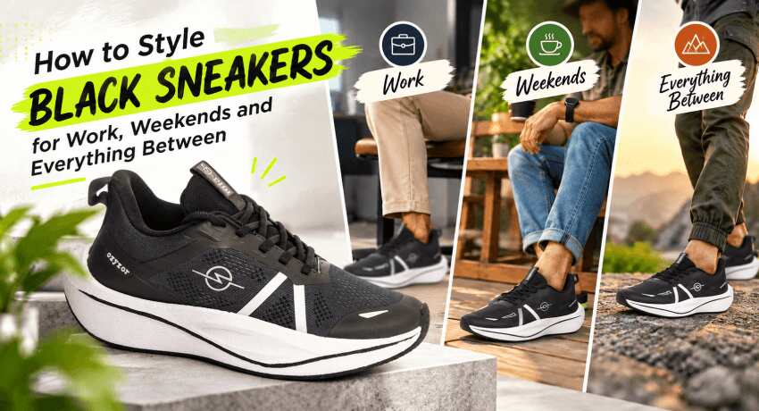 How to Style Black Sneakers for Work, Weekends and Everything Between