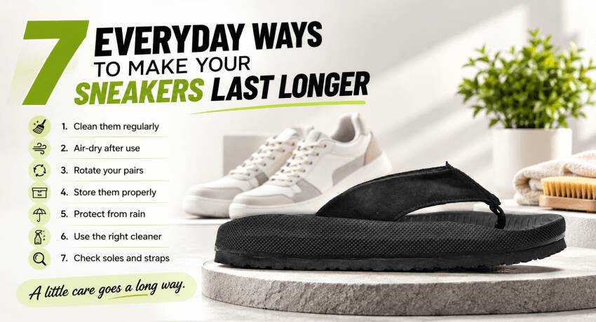 7 Everyday Ways to Make Your Sneakers Last Longer